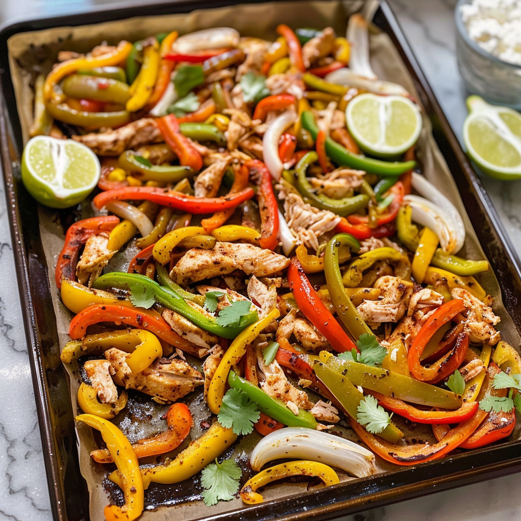 Sheet Pan Chicken Fajitas Easy: Weeknight Wonder