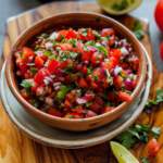 Fresh Pico de Gallo Recipe: Zesty Homemade Salsa