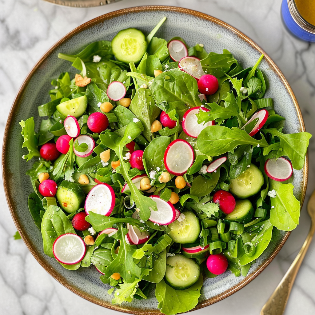 Spring Green Salad Recipe: A Vibrant Tossed Celebration