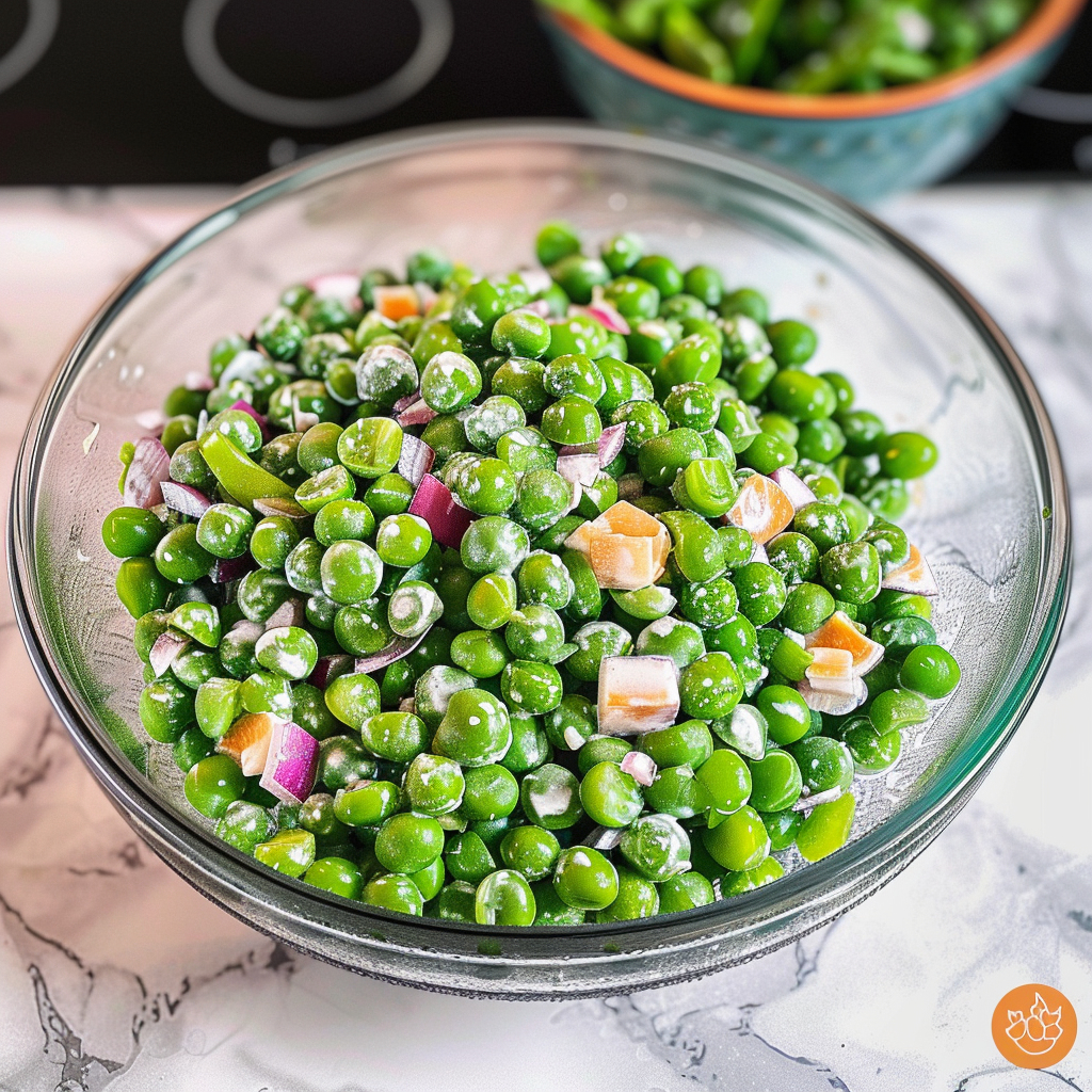 Perfect Creamy Pea Salad Recipe for Picnics