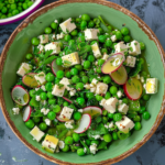 A Bright Spring Pea and Feta Salad