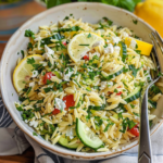 Lemon Orzo Salad: A Bright and Refreshing Spring Dish