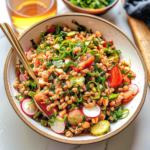 Spring Farro Salad: A Vibrant and Satisfying Seasonal Dish