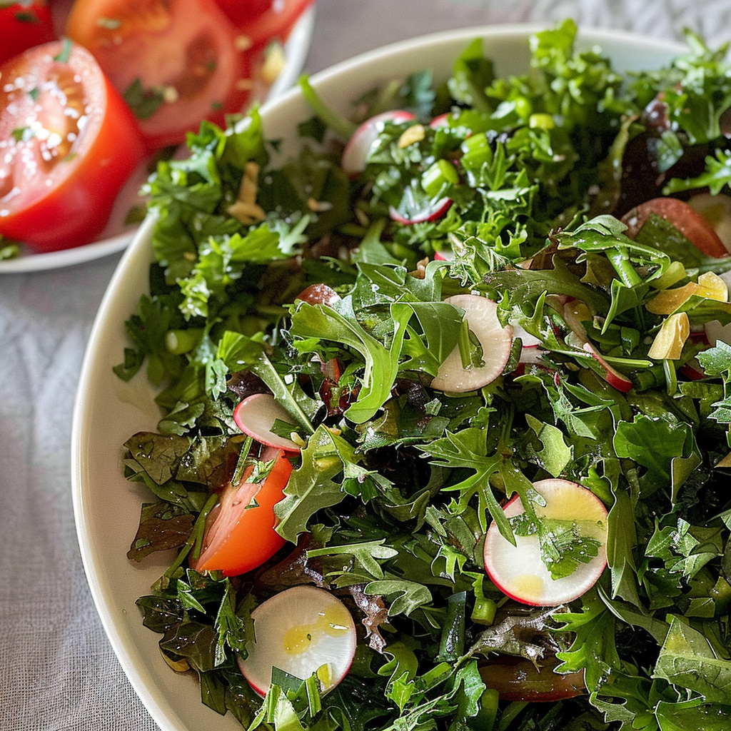 Bright Herb Salad Recipe: A Garden in a Bowl