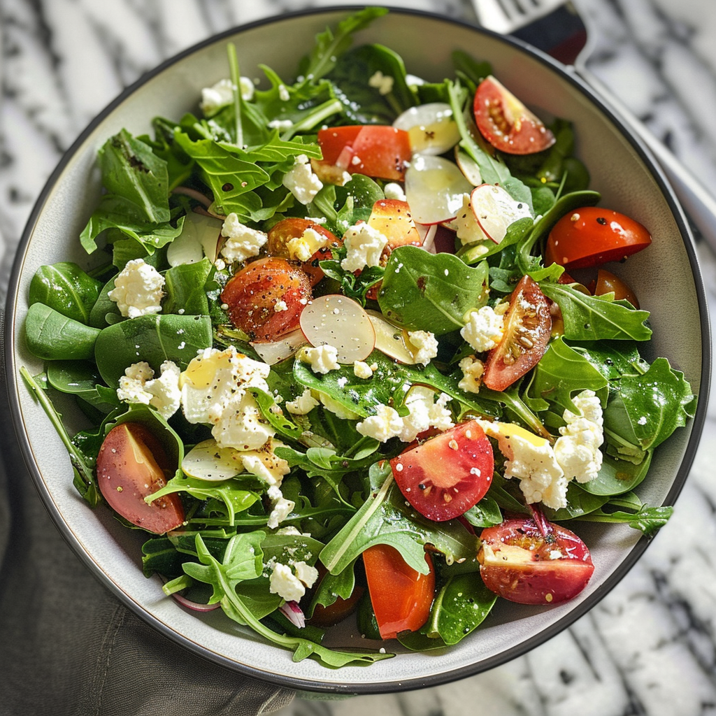 Goat Cheese Spring Salad Recipe