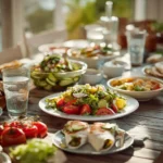 easy summer meals for hot days with fresh salad pasta and light dishes